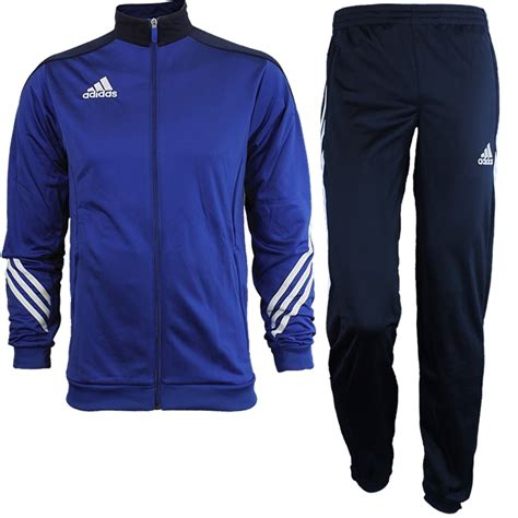 adidas jogginganzug sereno herren gr.54 mit gummibündchen und reißverschluss|Manner .